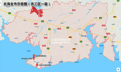 百里海岸线隐约成形 北海楼市刺激消息不断